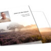 Fotokaart met paarse heide