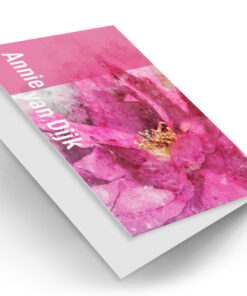 Aquarel bloem roze