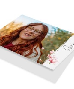 Fotokaart met bloementak