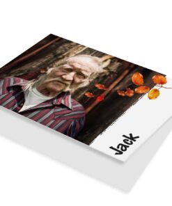 Fotokaart met Herfsttak