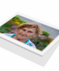 Fotokaart met transparant kader