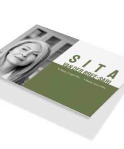 Fotokaart groen modern