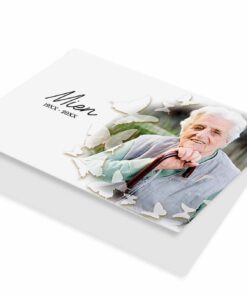 Fotokaart met vlinders