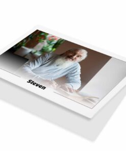Fotokaart kader met naam