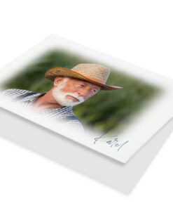 Fotokaart met doezelrand