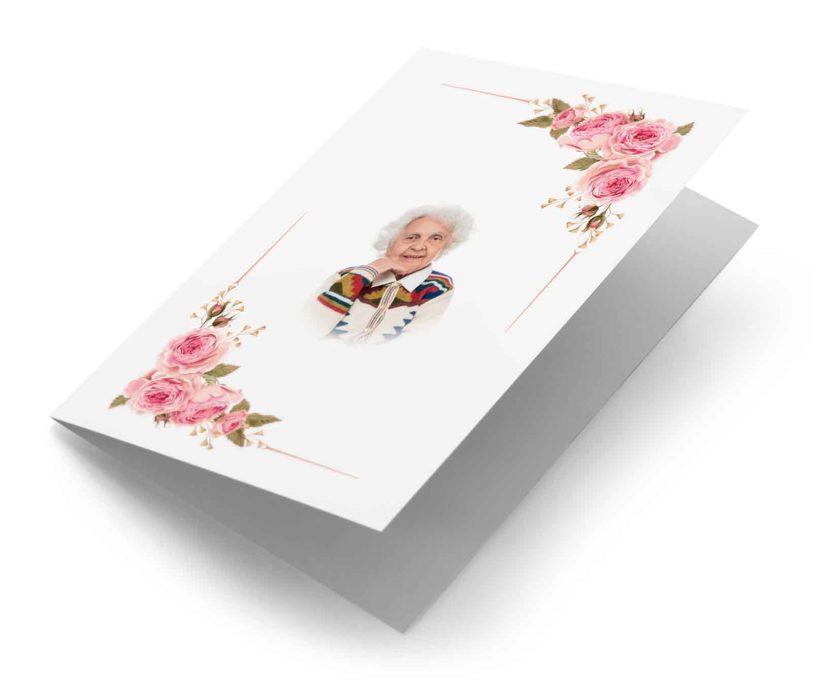 Fotokaart rozenkader