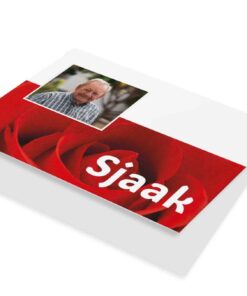 Fotokaart roos