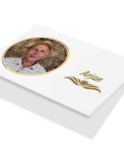 Fotokaart gouden cirkel