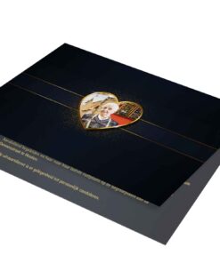 Fotokaart gouden hart