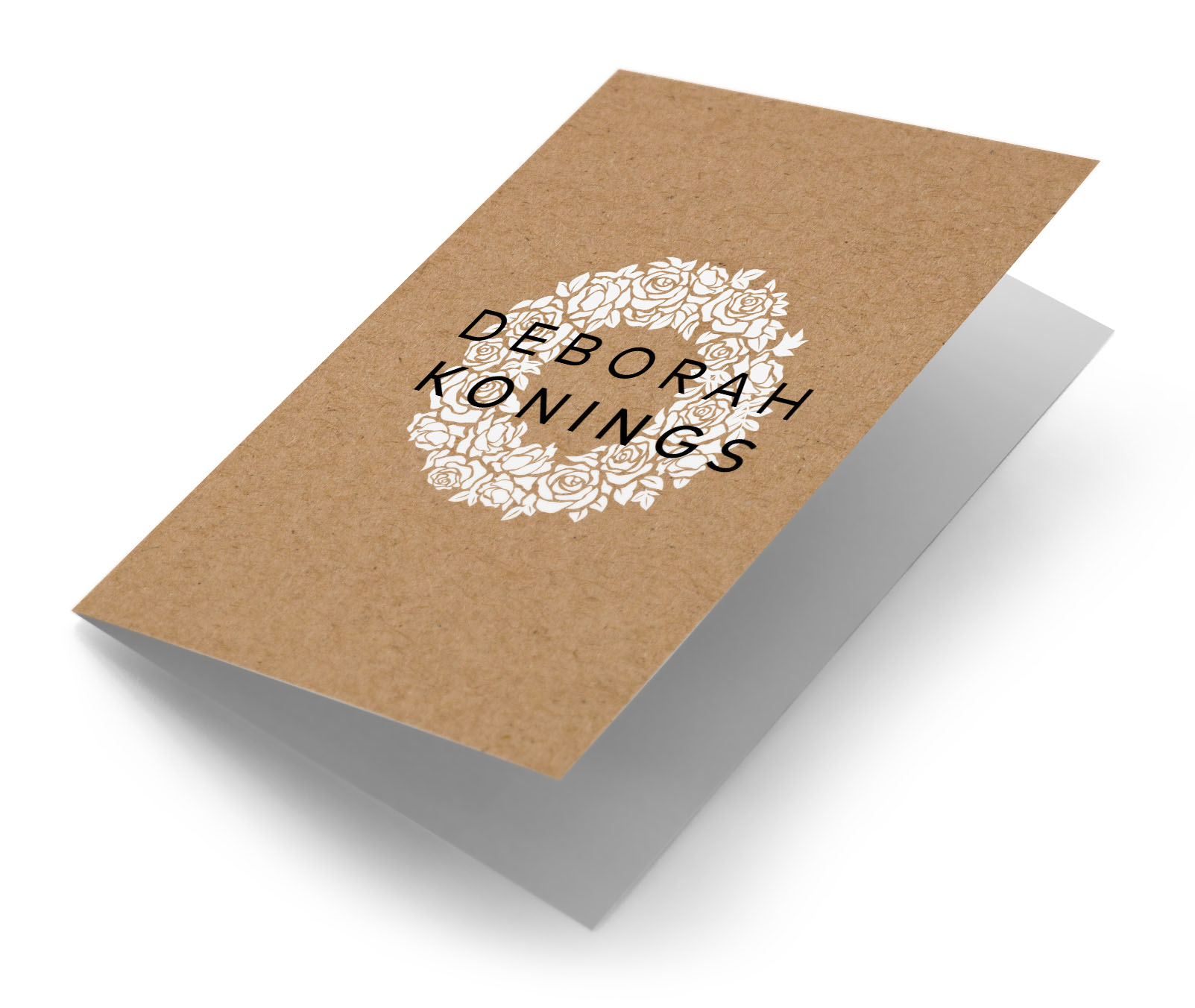 Craftlook met rozenkrans