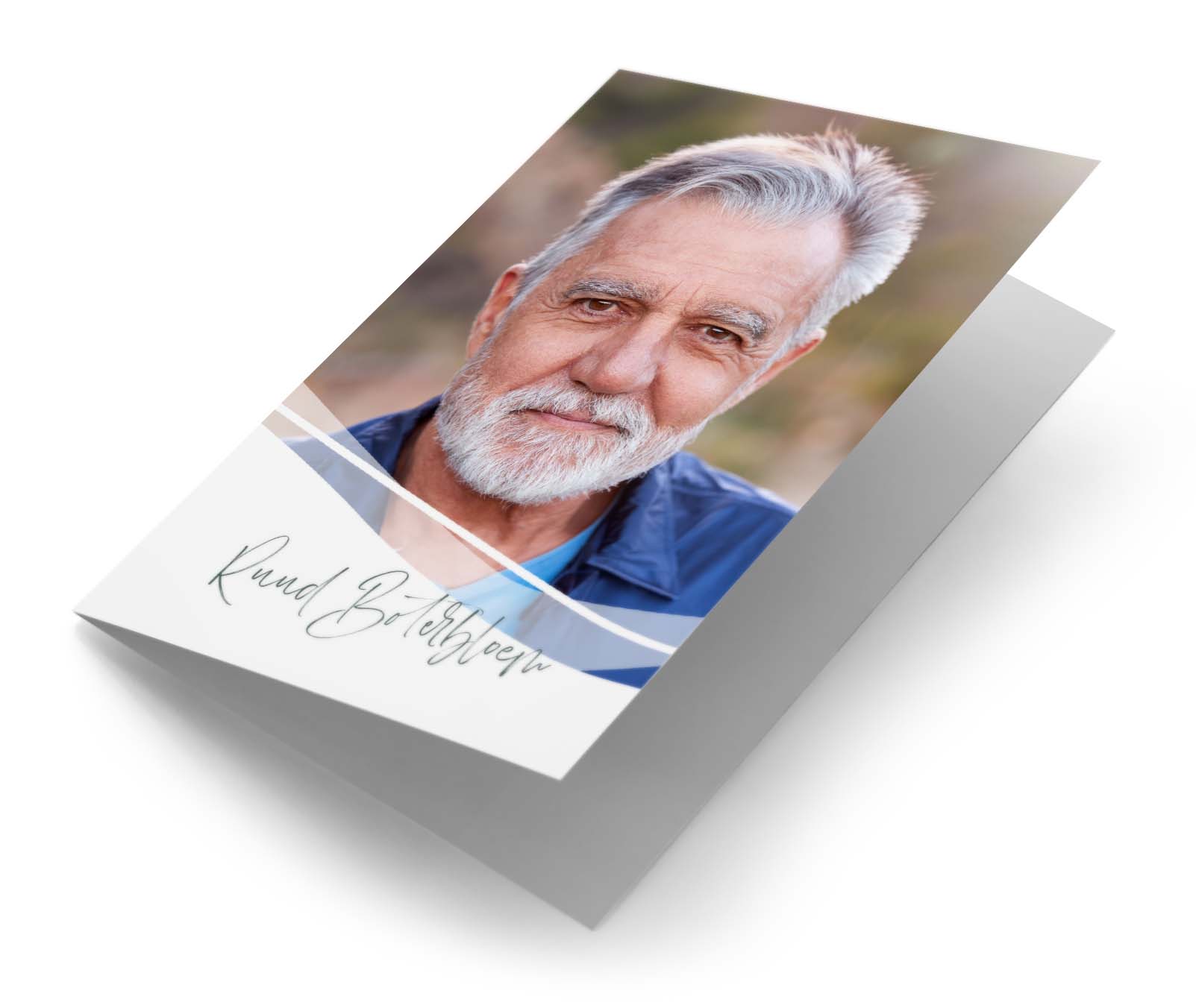 Fotokaart met golfje