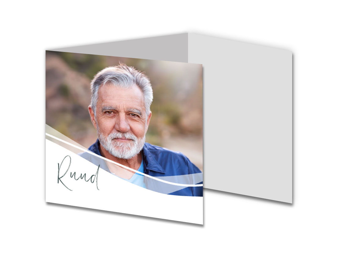 Fotokaart met golfje