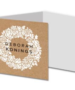 Craftlook met rozenkrans