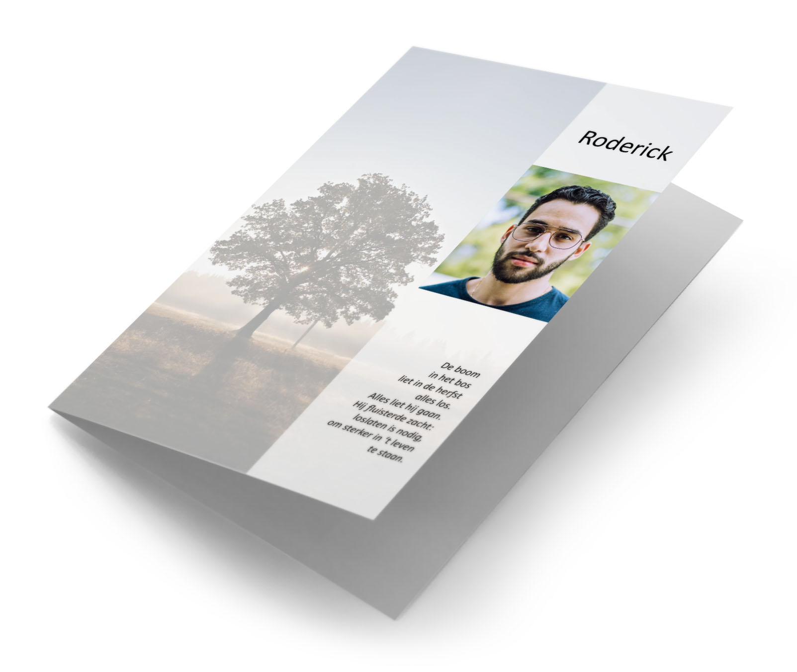 Fotokaart boom